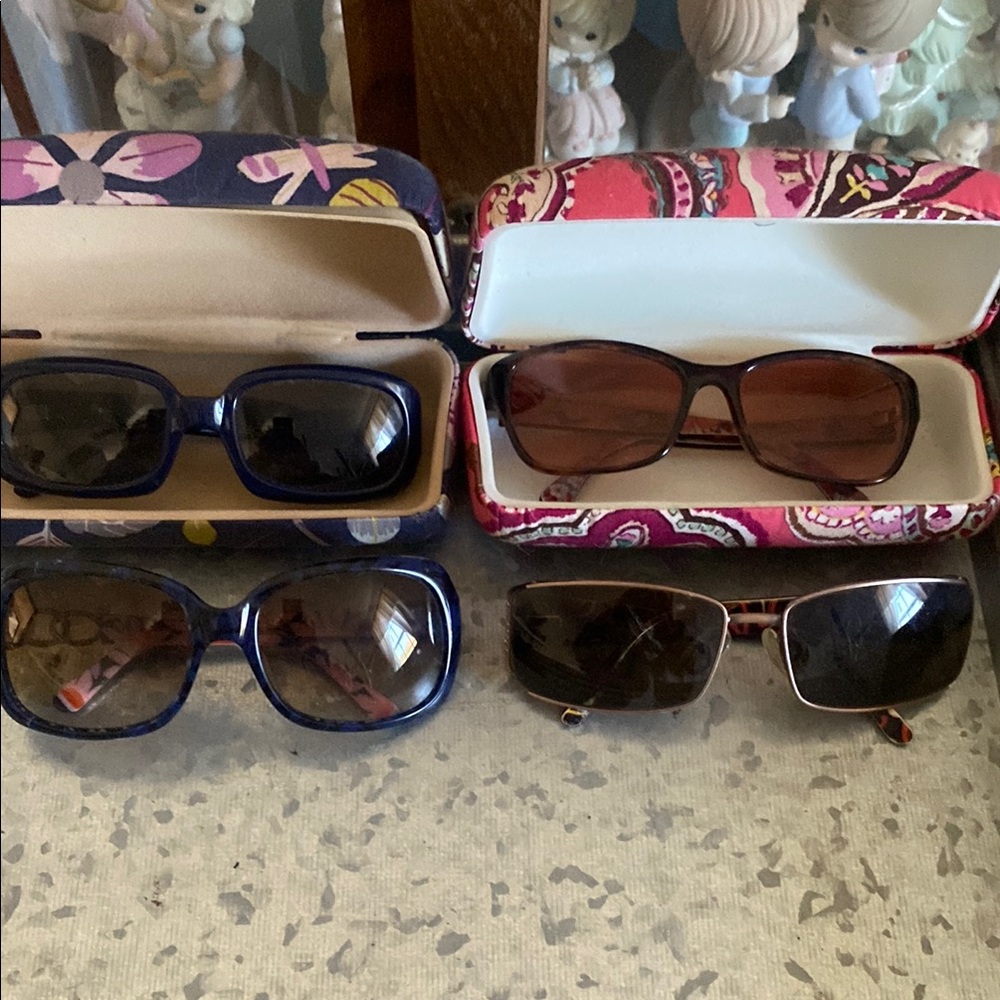 Stylish Black and Brown Sunglasses Set